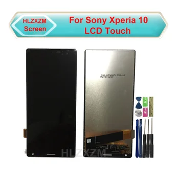 Pre Sony Xperia 10 LCD Displej S Dotykovým displejom Digitalizátorom. Montáž Výmenu Snímača S Nástrojmi