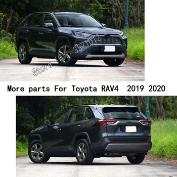 Pre Toyota RAV4 2019 2020 Auto Nálepky, Tvarovanie Tela, Kryt Sedadla Gombík, Tlačidlo Prepnúť Trim, Odsávače Časti 6pcs