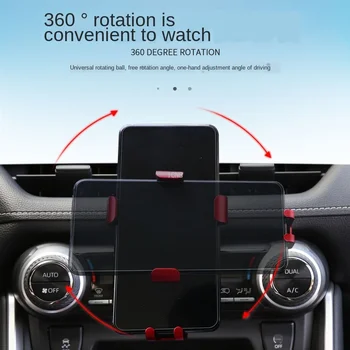 Pre Toyota RAV4 2019 2020 XA50 Špeciálne Pracky Mobilný Telefón Držiak Príslušenstva