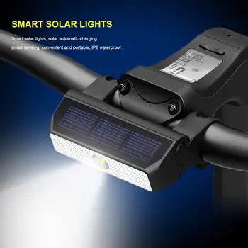 Pre Xiao Skúter Svetlá Požičovňa Inteligentné Solárne Nabíjanie LED Svetlá Noc na Koni Nepremokavé Indukčné Bezpečnostné Svetlá