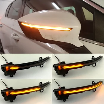 Prejdite LED Dynamický Zase Signálneho Svetla Na Seat 5D Cupra Ateca Tarraco 2016-2019 FR Xcellence Bočné Zrkadlo Blikajúce Blinker