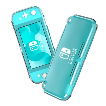 Prenosný Úložný Vak Pre Nintendo Prepínač Lite Transparentné TPU Mäkké Prípade Jasné Zadný Kryt Ochranné puzdro Pre Nintend Prepínač Lite