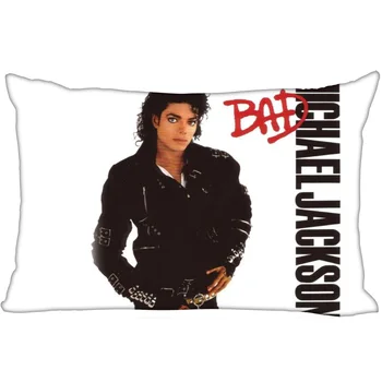 Prispôsobený Michael Jackson Uzdraviť Svet obliečok Zips Vankúš Najlepšie Spálne Home Office Dekoratívne Textílie Satin