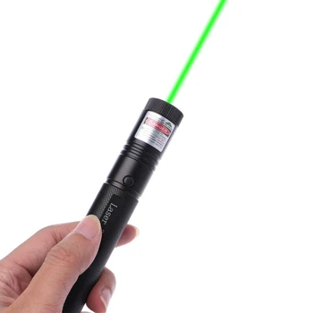 Profesionálne Zelené Laserové Ukazovátko Pero 5mW 532nm 301 Zelené Laserové Ukazovátko Pero Lazer Svetlo Viditeľné 18650 Batérie