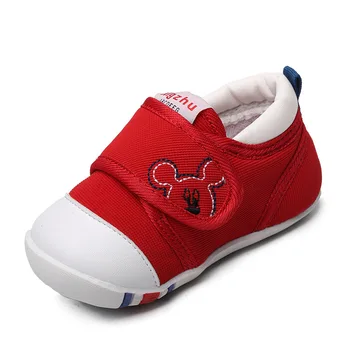 Prvý Chodci Detská Obuv bavlny, mäkké chlapčeka topánky chaussure bebe batoľa topánky novorodenca topánky baby girl topánky bebe fille predaj