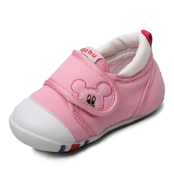 Prvý Chodci Detská Obuv bavlny, mäkké chlapčeka topánky chaussure bebe batoľa topánky novorodenca topánky baby girl topánky bebe fille predaj