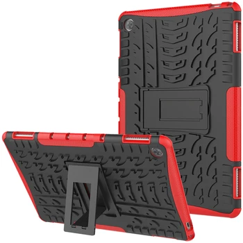 Prípad pre Huawei MediaPad M5 Lite 10 10.1 BAH2-W19/L09/W09 Deti Prípade Ťažkých Hybrid Shockproof Stojan TPU Kryt Prípad Tabletu