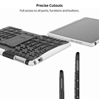 Prípad pre Huawei MediaPad M5 Lite 10 10.1 BAH2-W19/L09/W09 Deti Prípade Ťažkých Hybrid Shockproof Stojan TPU Kryt Prípad Tabletu