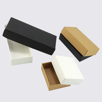 Prírodná Hnedá Kraft Papier Balenie Box de Cajas Mydlo, Papierové Krabici Balenie Box Svadobné Zdvorilosti Candy Darčekovej krabičke