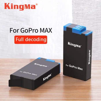 Príslušenstvo Pre GoPro Max Batéria Li-ion Nabíjateľnú Batériu + LCD Duálny Batérie, Nabíjačky Pre GoPro Hero 8 Max Akciu, Fotoaparát