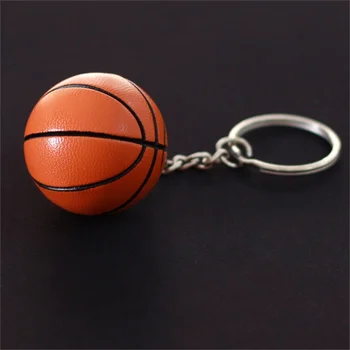 Pánske Basketbal prívesok na Loptu Módne Baseball Futbal Keychain Futbal, Volejbal krúžok Telefón Taška Auto Prívesok Zábava Keychain