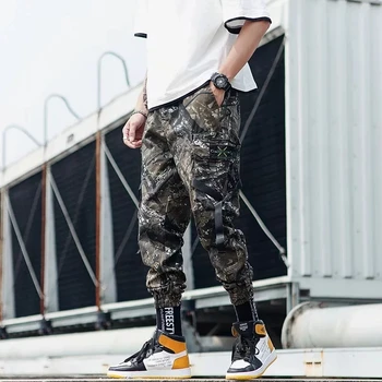 Pánske Vojenské Joggers Streetwear Nohavice Hip Hop Tepláky Joggers Nohavice Taktické Nohavice Mens Nákladu Hárem Nohavice Mužov