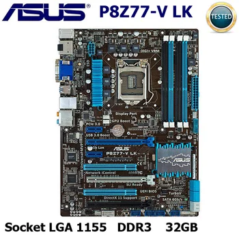 Pätica LGA 1155 ASUS P8Z77-V LK Doske 32GB DDR3 PCI-E 3.0 USB3.0 SATA3.0 Intel Z77 Doske Asus Na Ploche P8Z77-V LK