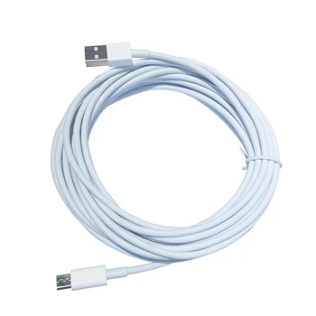 Pôvodné 5M Plnenie Dátový Kábel pre iPhone Samsung HuaWei NOVÉ Micro USB Telefónu kábel Kábel Adaptéra Biely Kábel USB na pripojenie USB pre LG xiao