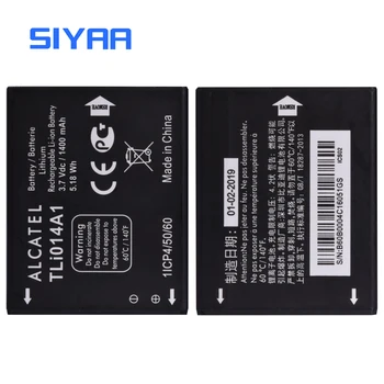 Pôvodné SIYAA TLi014A1 Batérie Pre Alcatel One Touch Fire 4012 4012A 4012X Náhradné Li-ion Batéria Vysoká Kapacita 1400mAh
