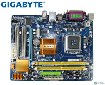 Pôvodný Dosky Gigabyte GA-G31M-ES2C LGA 775 DDR2 G31M-ES2C POUŽÍVA Ploche Dosky