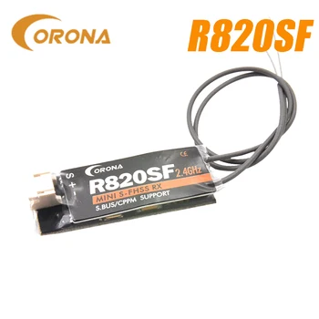 R820SF 2,4 GHz S-FHSS/FHSS Kompatibilný Mini Micro S. autobus Prijímač pre RC Drone