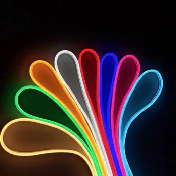 Rainbow Neónový nápis LED Dúhového Svetla Svietidlo pre Koľaji Dekor Rainbow Dekor Neónové Lampy Steny Výzdoba, Vianočné Neon Žiarovky, Trubice, DC12v