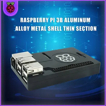 Raspberry Pi 3B hliníkovej zliatiny materiálu kovovým plášťom tenké časti integrované shell s 3,5 palcový LCD pre Raspberry Pi 3B/3B+