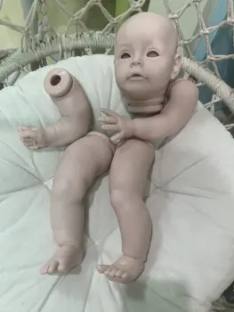 Reborn Bábiky Poluplar Sue-Sue 22 inch 55 cm prázdna Súprava Realistické Novorodenca Tkaniny Tela Bebe reborn Nedokončené Časti zobrazia urob si sám
