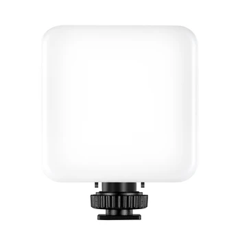 RGB LED Video Svetlo s Softbox Mini Na Fotoaparát Photo Light pre GoPro DSLR Fotoaparát Rechargable Vlog Vyplniť Svetla