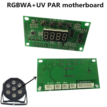 RGBWA+UV LED PAR Doske DC24V fáze svetlo Príslušenstvo