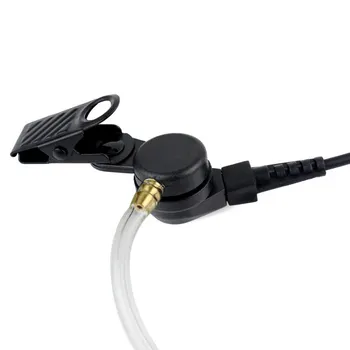 Rovno si chcete Vypočuť Len Transparentné Flexibilné Akustické Trubice, Slúchadlo (3,5 mm) Slúchadlo headset Mono Jack pre Walkie-talkie