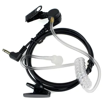 Rovno si chcete Vypočuť Len Transparentné Flexibilné Akustické Trubice, Slúchadlo (3,5 mm) Slúchadlo headset Mono Jack pre Walkie-talkie