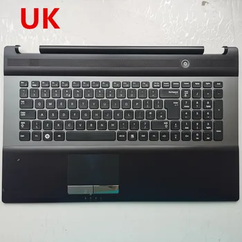 RU/UK/francúzsky/kórejský rozloženie nový notebook, klávesnica s touchpadom opierka dlaní pre Samsung RC728 RC730