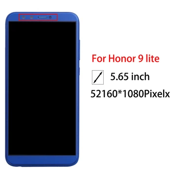 S Rámom Pre Česť 9 Mládeže Edition Full LCD Displej + Dotykový Displej Digitalizátorom. Montáž Pre Huawei Honor 9 Lite LCD + Rám