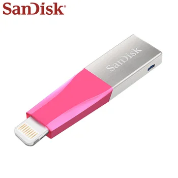 SanDisk iXPAND USB 3.0 Lightning údaje OTG USB Flash Disk 64 GB 128 gb kapacitou 256 GB Pero Jednotka U Disku Pamäte USB kľúč Pre iPhone, iPad