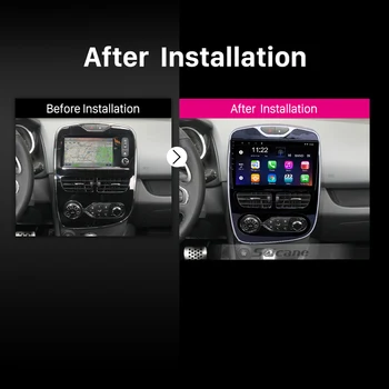 Seicane 10.1 palcový Android 10.0 Auta GPS Navigácie Rádiová Jednotka Prehrávač pre 2012-2016 Renault Clio Digitálny/Analógový podporu OBD2