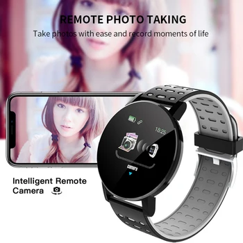 SHAOLIN Inteligentný Náramok Srdcovej frekvencie Smart Hodinky Muž Náramok Športové Hodinky Kapela Smartwatch Android S Budík