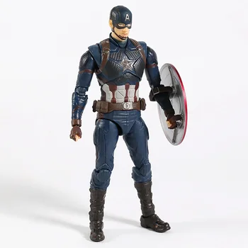 SHF Avengers Koncovka Kapitán Amerika / Čierna Vdova / Thanos / Ant Muž PVC Akcie Obrázok Zberateľskú Model Hračka