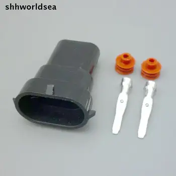 Shhworldsea 5/30/100sets Auta H8 H10 H11 foglight konektor samec zásuvky auta