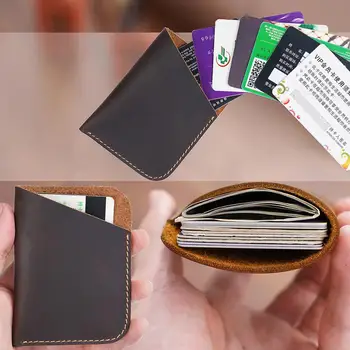 SIKU kožené pánske držiteľa karty značky peňaženky karty držiteľa veľkoobchod ručné karty id držiteľov OEM