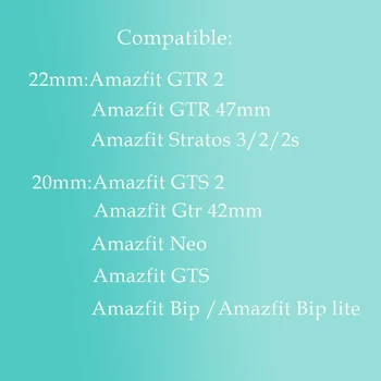 Silikónové Popruh Pre Huami Amazfit Gtr 47mm 42mm Pôvodné 22 Silikónový Náhradné Príslušenstvo Pre Huami Amazfit Gtr 47mm 42mm
