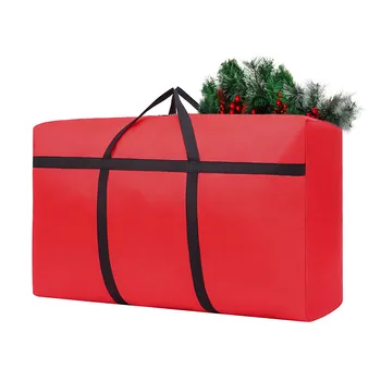 Sklad, Skladovanie Tašky Organizovať Nástroje Vianočný Stromček Úložný Vak-21x14x6.5 Palcový Vianočný Stromček, Vianočné Položky Taška Plná ZipperD4