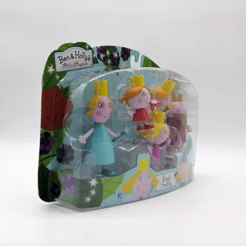 Skutočné Ben a Holly Bábiky Little kráľovstvo Figúrky Kráľovskej Rodiny Zbierať Akcie Obrázok PVC Modelu Deti Hrať Hračka Dary