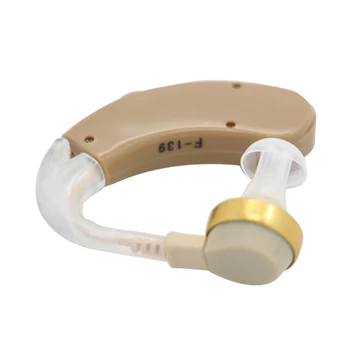 Sluchu Ear Aids Zvukový Zosilňovač Lekárske F-139 BTE Zariadenie Rozšírenie Eear Starostlivosť
