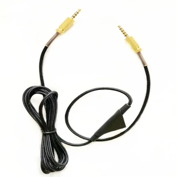 Slúchadlá Audio Kábel Drôt 2 Meter Pre Logitech-Astro A10 A40 G233 G433 PC 3,5 mm úplne nové a vysokej kvality