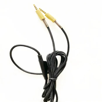 Slúchadlá Audio Kábel Drôt 2 Meter Pre Logitech-Astro A10 A40 G233 G433 PC 3,5 mm úplne nové a vysokej kvality
