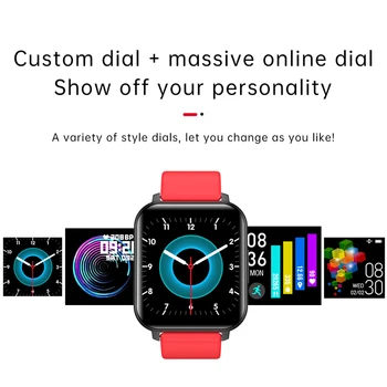 Smart hodinky Mužov plne Dotykový Displej Bluetooth 5.0 Smartwatch Ženy Krvný Tlak Kyslíka Tepovej frekvencie Monitora Hodinky Pre Android IOS