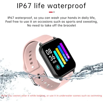 Smart hodinky Mužov plne Dotykový Displej Bluetooth 5.0 Smartwatch Ženy Krvný Tlak Kyslíka Tepovej frekvencie Monitora Hodinky Pre Android IOS