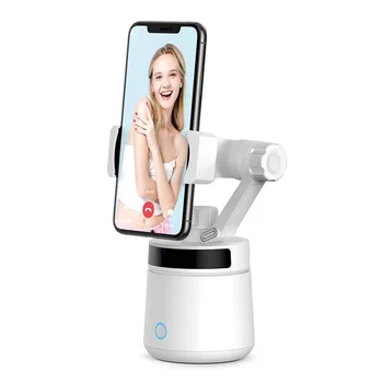 Smart Selfie Stick Gimbal Stabilizátor 360 Stupeň Otáčania Auto Tvár Object Tracking, Smart Streľba Držiaka Telefónu Mount Stabilizátory