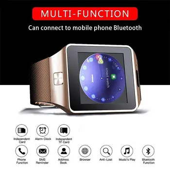 Smart WatchSmart Hodiny Pomoci Fotoaparátu Muži Ženy Šport Bluetooth Náramkové Hodinky Pre Samsung Huawei Xiao Telefón Android