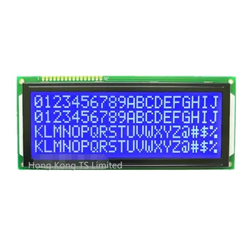 SMR2004-C Modrá obrazovka, 2004C veľké veľkosti dot matrix displej modrom pozadí biele slová Paralelný port 3.3 V, 5 V LCD2004