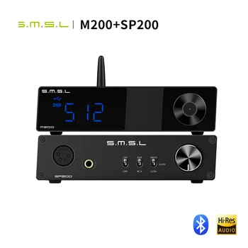 SMSL M200 High-res Bluetooth 5.0 audio dekodér bezdrôtový DAC AK4497EQ podporu LDAC 32-bitové 768 KHz DSD512 digitálny usb dekodér