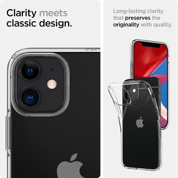 Spigen Liquid Crystal púzdra pre iPhone 12 Mini (5.4