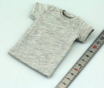 Spot 1/6 rozsahu trend vojak solid farba-krátke rukávy T-shirt oblečenie model fit 12 palcový akcie obrázok telo príslušenstvo